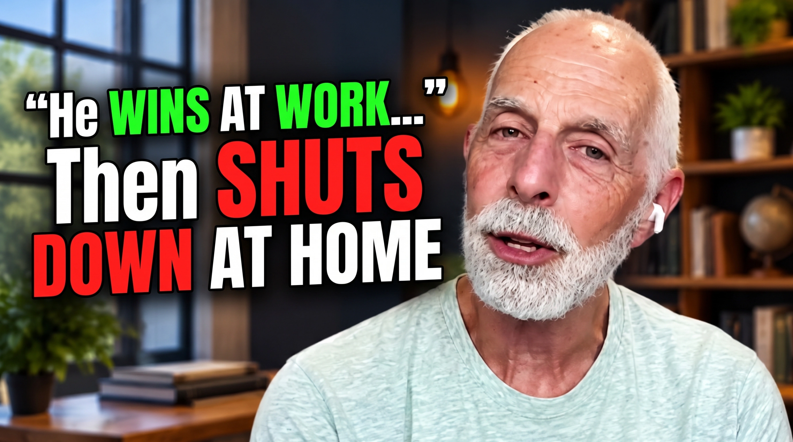 Why does my husband shut down at home