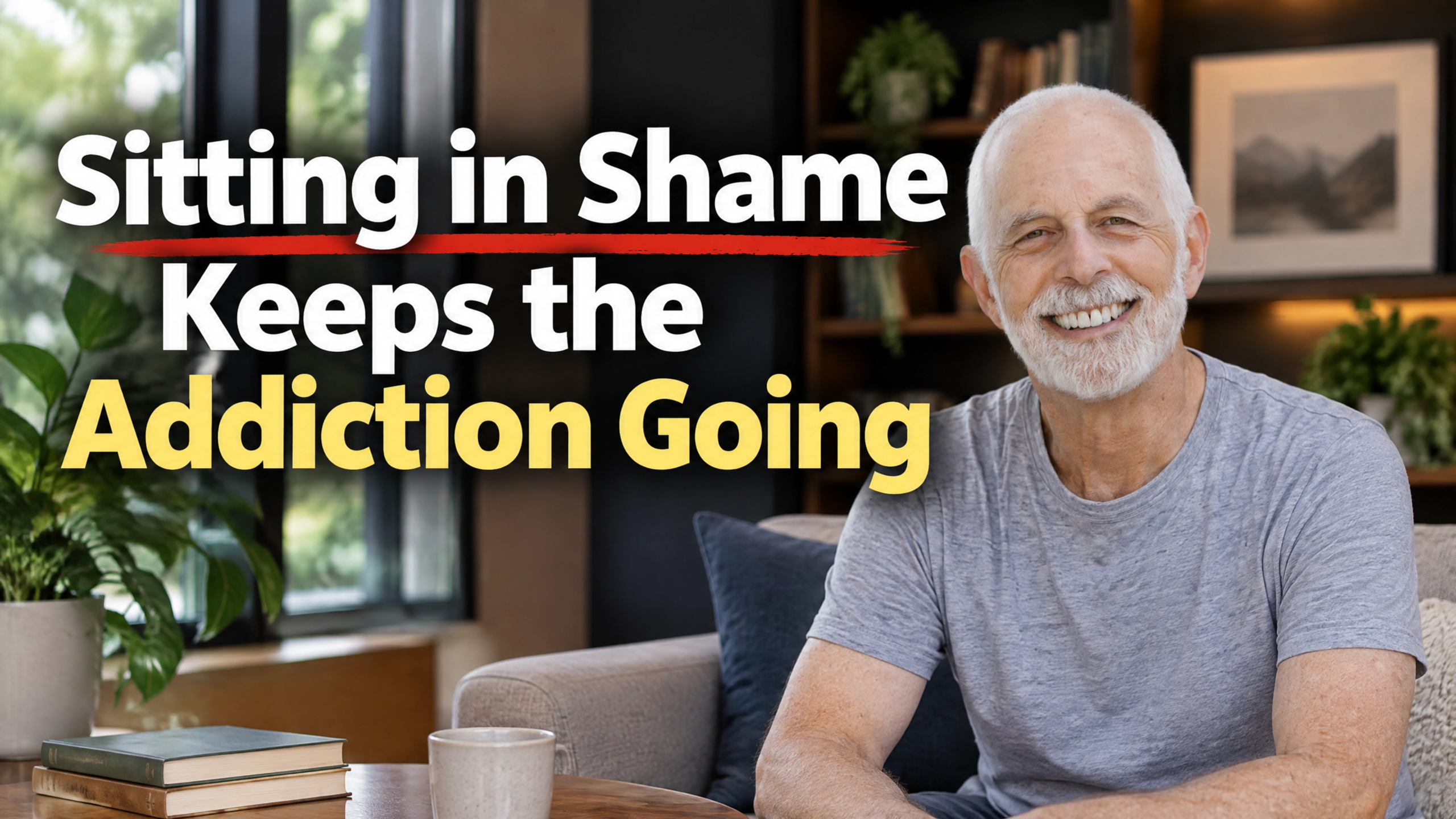 Sitting in shame keeps the addiction going