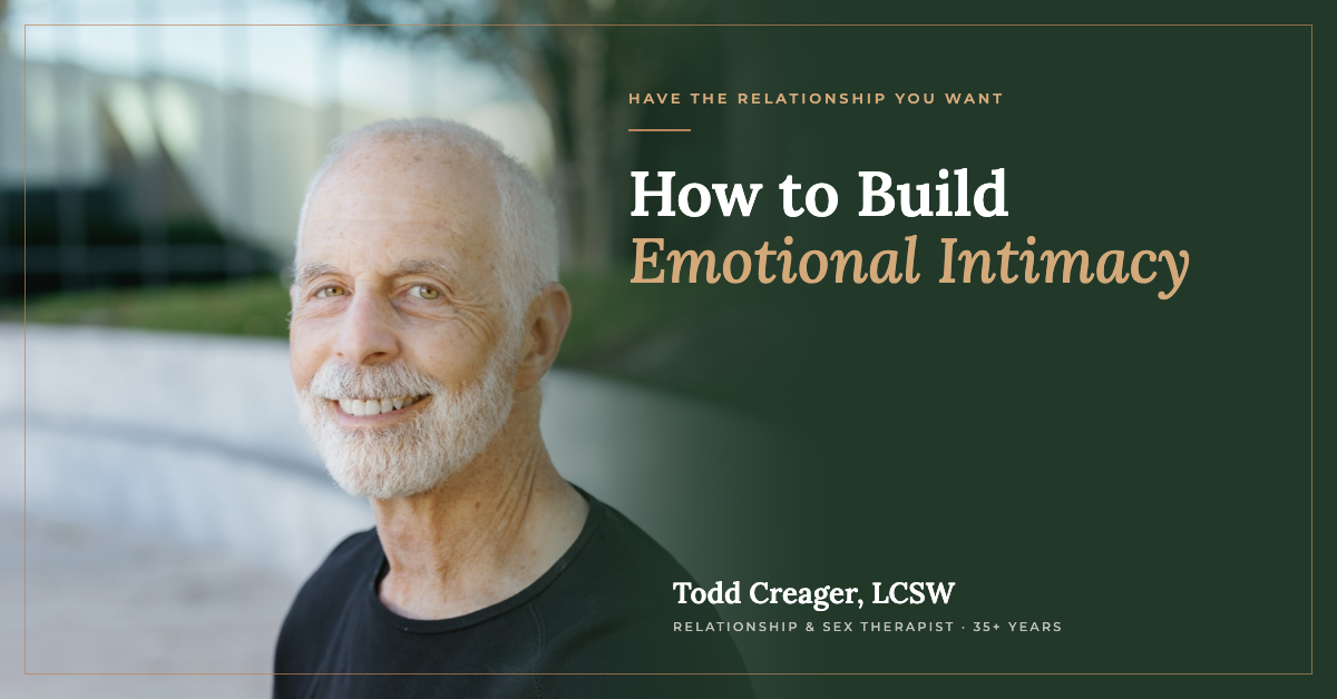 How to Build Emotional Intimacy