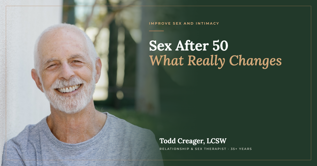 Sex After 50: What Changes and What Doesn't